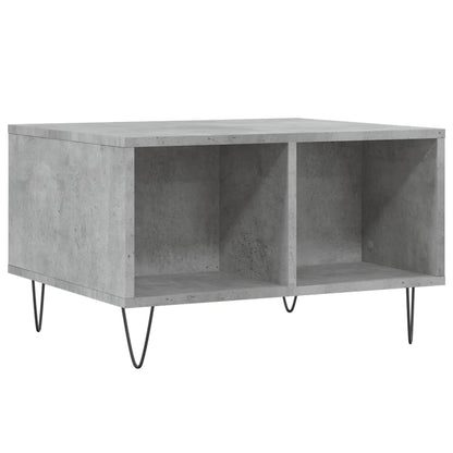 Couchtisch Betongrau 60x50x36,5 cm Holzwerkstoff