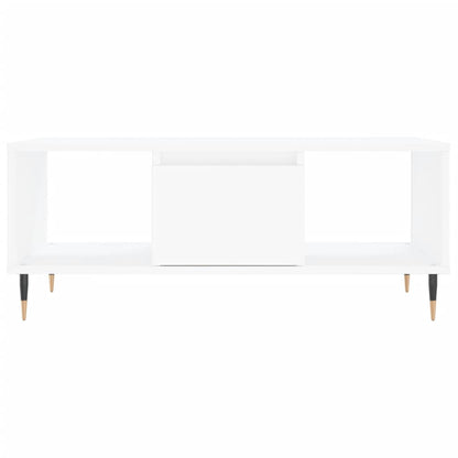 Couchtisch Weiß 90x50x36,5 cm Holzwerkstoff