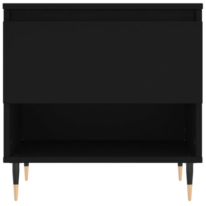 Couchtische 2 Stk. Schwarz 50x46x50 cm Holzwerkstoff