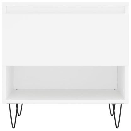 Couchtisch Weiß 50x46x50 cm Holzwerkstoff