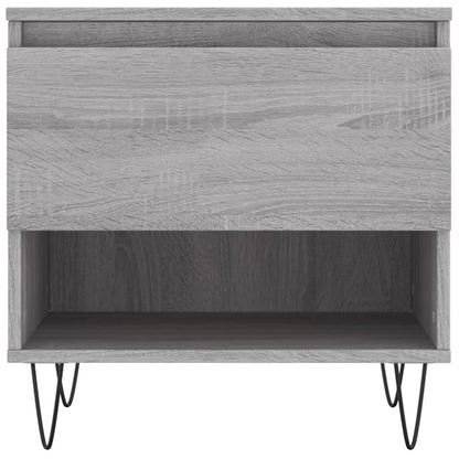 Couchtische 2 Stk. Grau Sonoma 50x46x50 cm Holzwerkstoff