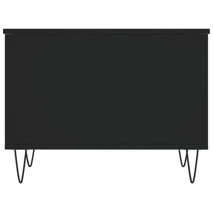 Couchtisch Schwarz 60x44,5x45 cm Holzwerkstoff