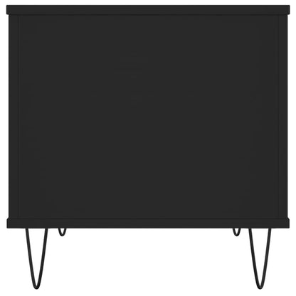 Couchtisch Schwarz 60x44,5x45 cm Holzwerkstoff