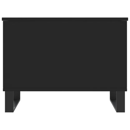 Couchtisch Schwarz 60x44,5x45 cm Holzwerkstoff