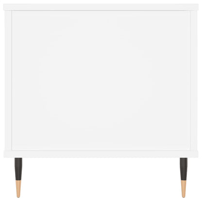 Sofabord Hvid 90x44,5x45 cm Træ Materiale