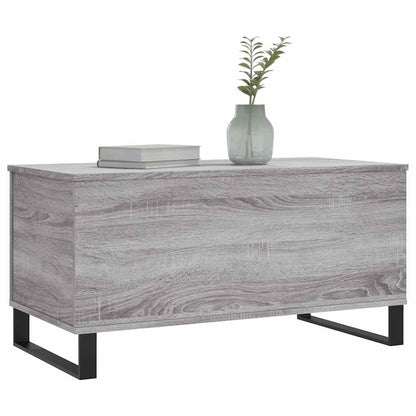 Couchtisch Grau Sonoma 90x44,5x45 cm Holzwerkstoff