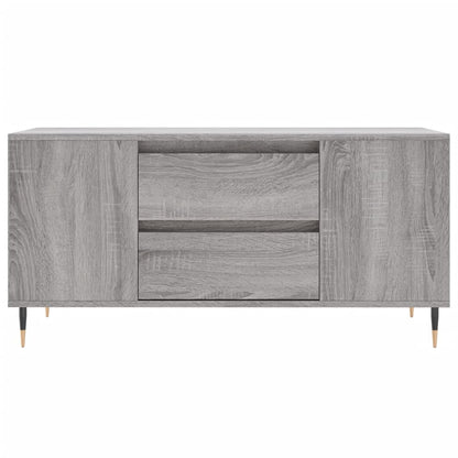 Couchtisch Grau Sonoma 102x44,5x50 cm Holzwerkstoff