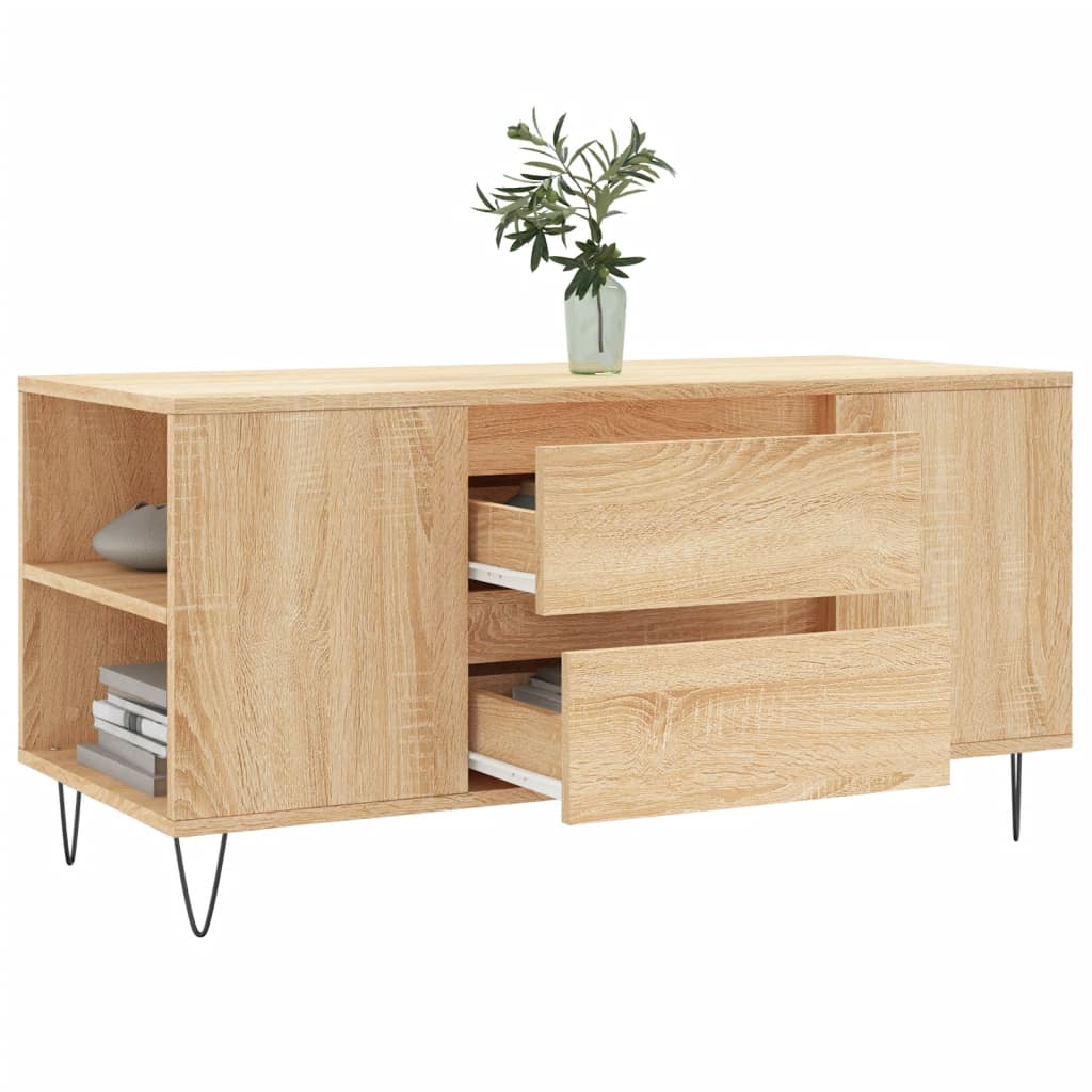 Couchtisch Sonoma-Eiche 102x44,5x50 cm Holzwerkstoff