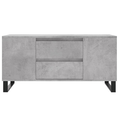 Couchtisch Betongrau 102x44,5x50 cm Holzwerkstoff