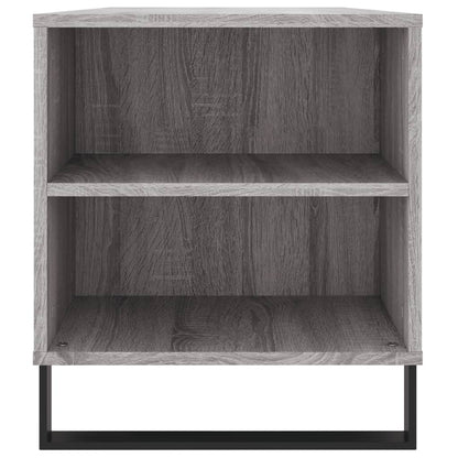 Couchtisch Grau Sonoma 102x44,5x50 cm Holzwerkstoff