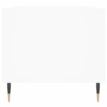 Couchtisch Weiß 90x49x45 cm Holzwerkstoff