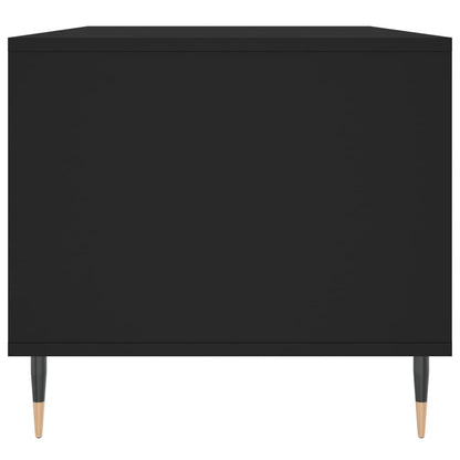 Couchtisch Schwarz 90x49x45 cm Holzwerkstoff
