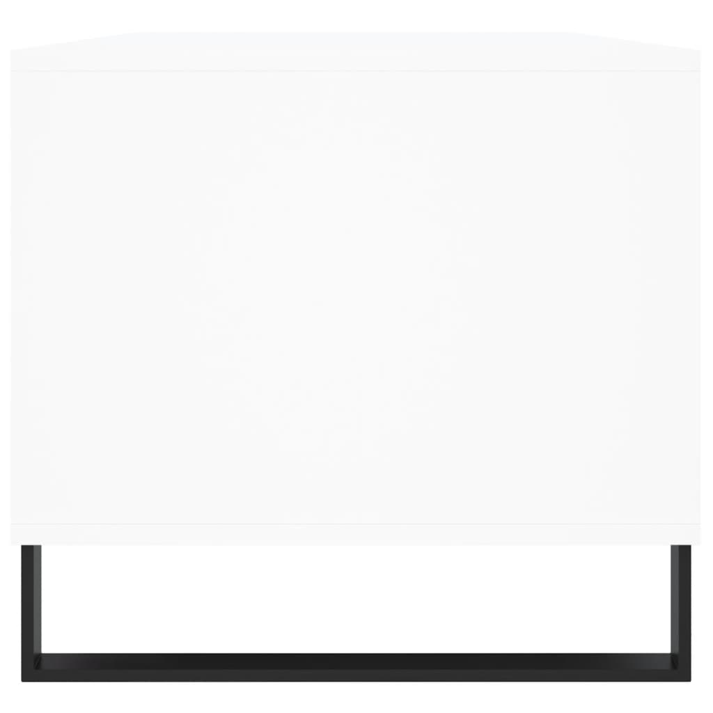 Sofabord Hvid 90x49x45 cm Træ Materiale