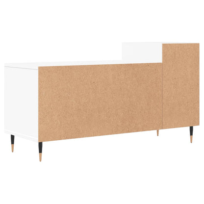 TV-skab Hvid 100x35x55 cm Træ Materiale
