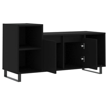 TV-skab Sort 100x35x55 cm Træ Materiale