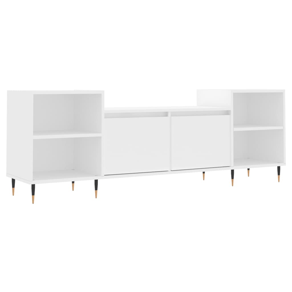 TV-Schrank Weiß 160x35x55 cm Holzwerkstoff