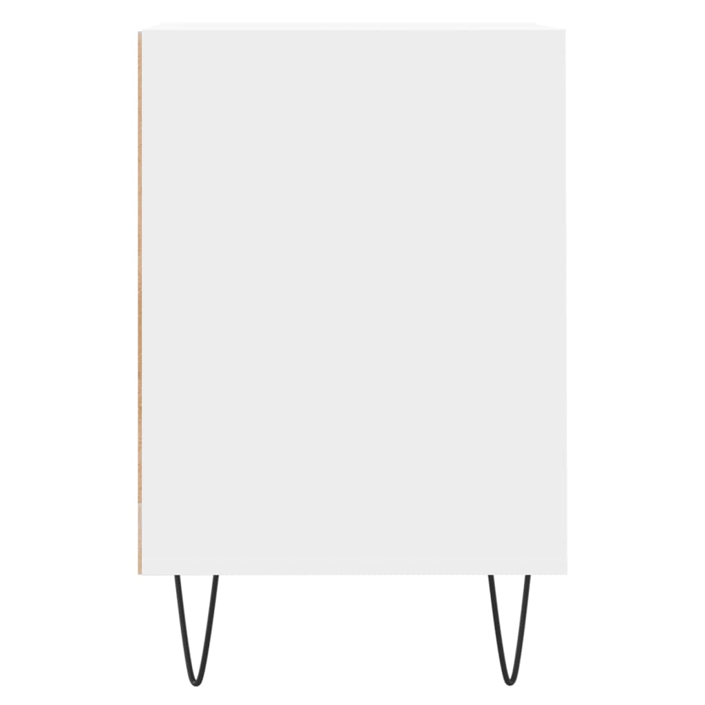 TV-skab Hvid 160x35x55 cm Træ Materiale