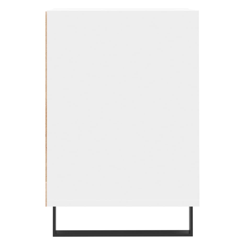 TV-skab Hvid 160x35x55 cm Træ Materiale