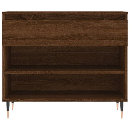 Schuhregal Braun Eichen-Optik 70x36x60 cm Holzwerkstoff
