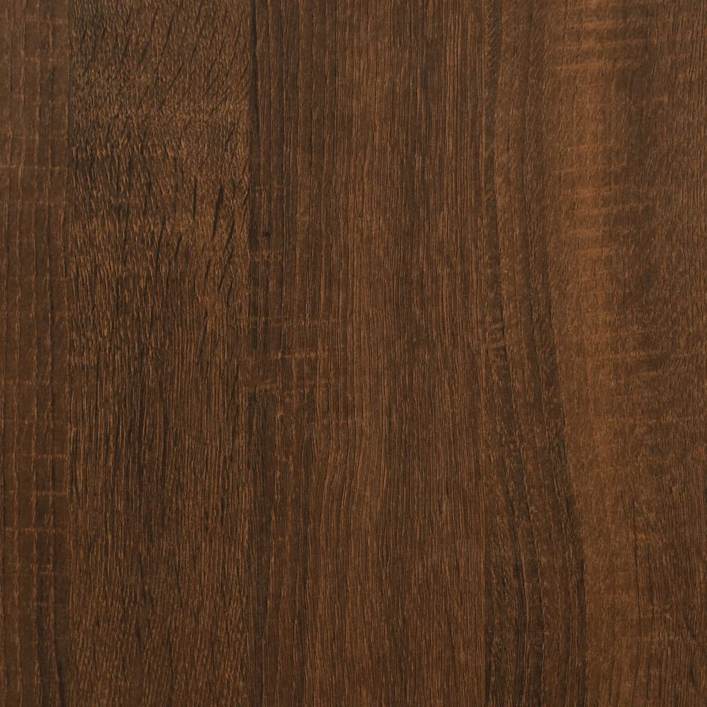 Schuhregal Braun Eichen-Optik 70x36x60 cm Holzwerkstoff