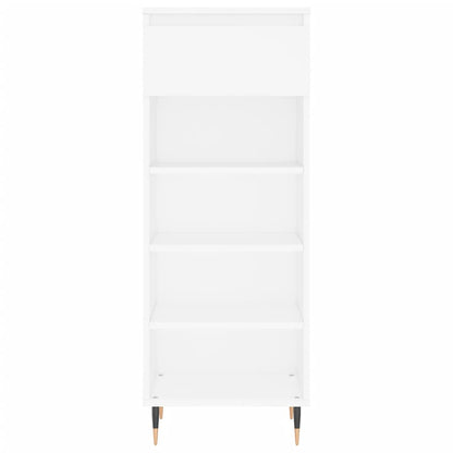 Schuhschrank Weiß 40x36x105 cm Holzwerkstoff