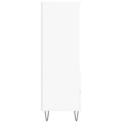 Highboard Weiß 40x36x110 cm Holzwerkstoff