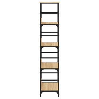 Bücherregal Sonoma-Eiche 50x33x153 cm Holzwerkstoff