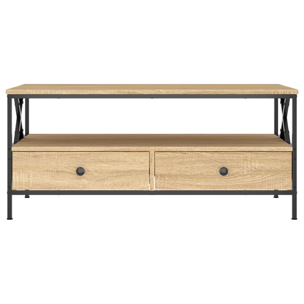 Couchtisch Sonoma-Eiche 100x51x45 cm Holzwerkstoff