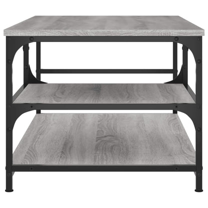 Couchtisch Grau Sonoma 90x49x40 cm Holzwerkstoff