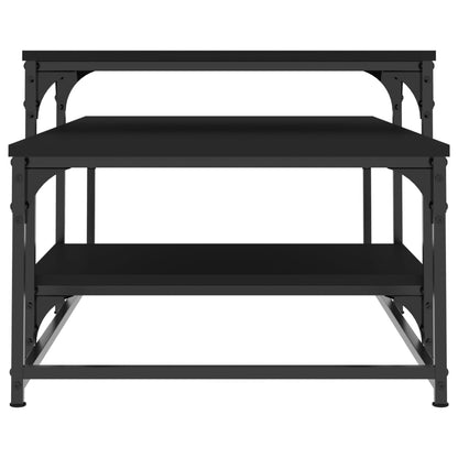 Couchtisch Schwarz 102x60x45 cm Holzwerkstoff