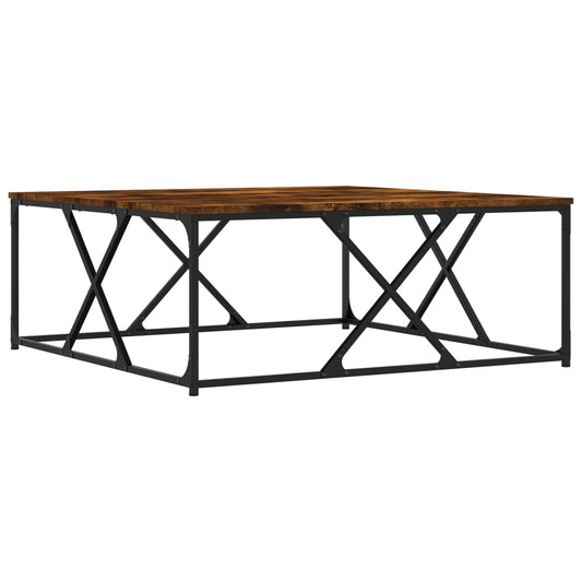 Couchtisch Räuchereiche 100x100x40 cm Holzwerkstoff