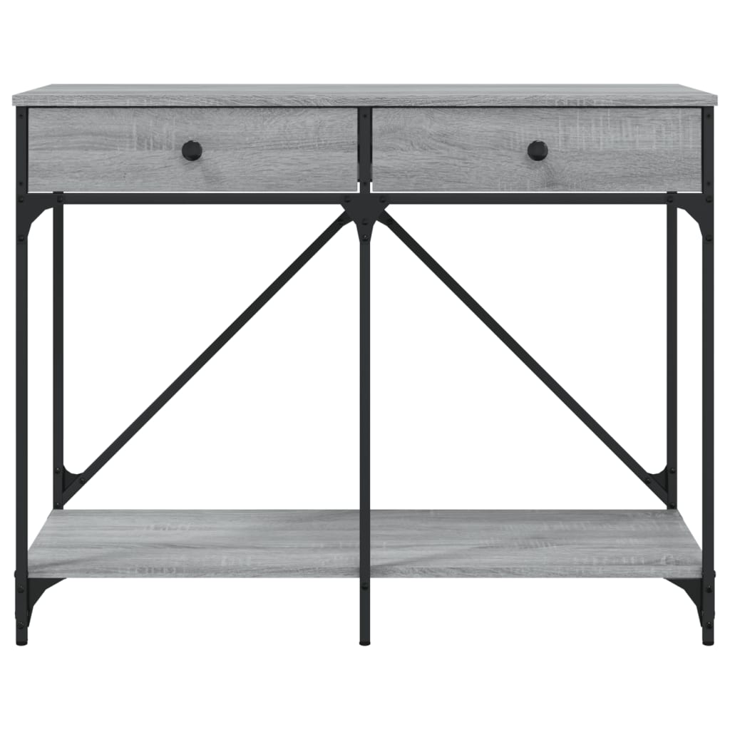 Konsolentisch Grau Sonoma 100x39x78,5 cm Holzwerkstoff