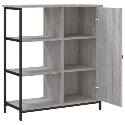 Sideboard Grau Sonoma 70x30x80 cm Holzwerkstoff