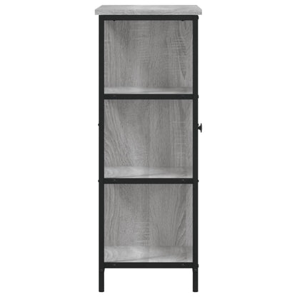 Sideboard Grau Sonoma 70x30x80 cm Holzwerkstoff