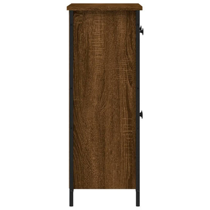 Sideboard Braun Eichen-Optik 70x30x80 cm Holzwerkstoff