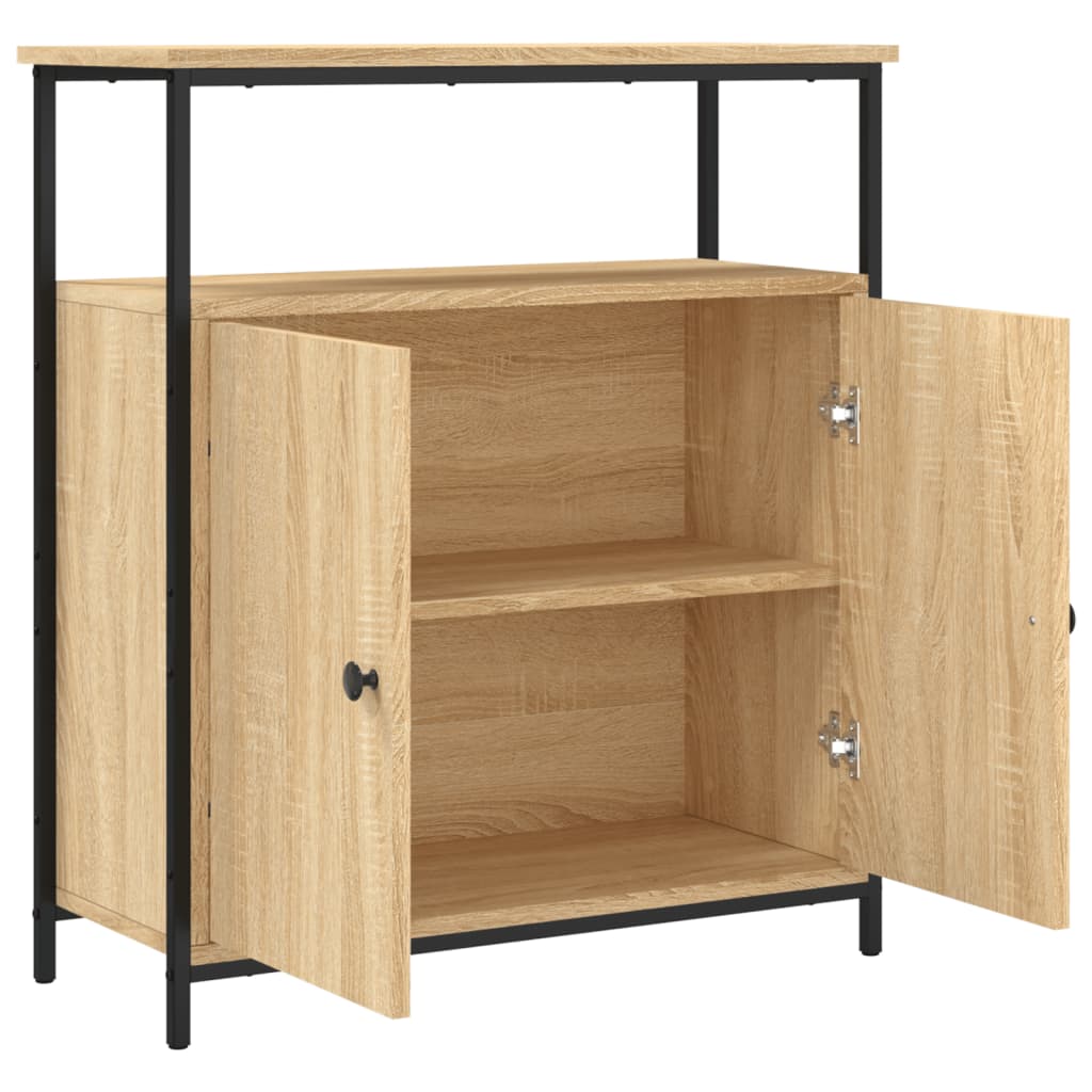 Sideboard Sonoma-Eiche 70 x 30 x 80 cm Holzwerkstoff
