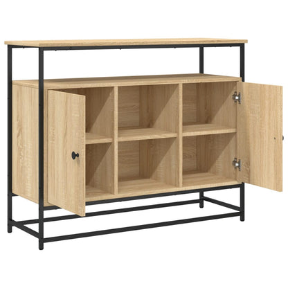 Skænk Sonoma Eg 100x35x80 cm Træ Materiale