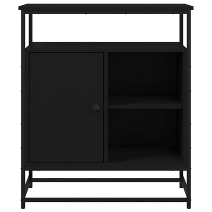 Sideboard Schwarz 69x35x80 cm Holzwerkstoff