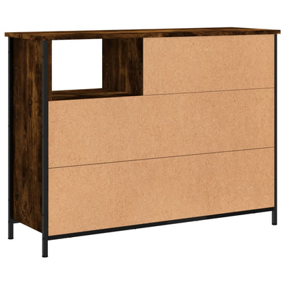 Sideboard Räuchereiche 100x33x75 cm Holzwerkstoff