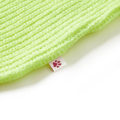 Kinderpullover Gestrickt Neongelb 140