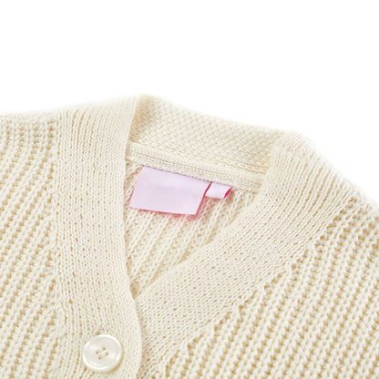 Kinder-Strickjacke Schneeweiß 104