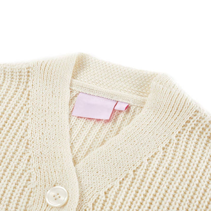 Kinder-Strickjacke Schneeweiß 128