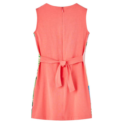 Kinderkleid Korallenrosa 104