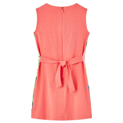 Kinderkleid Korallenrosa 128