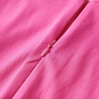 Kinderkleid Knallrosa 92