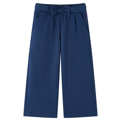 Kinderhose mit Weiten Beinen Marineblau 92