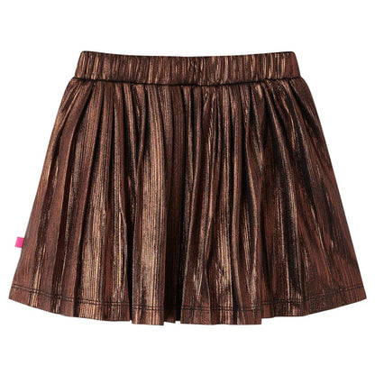 Kinderrock mit Glitzer Cognac 116