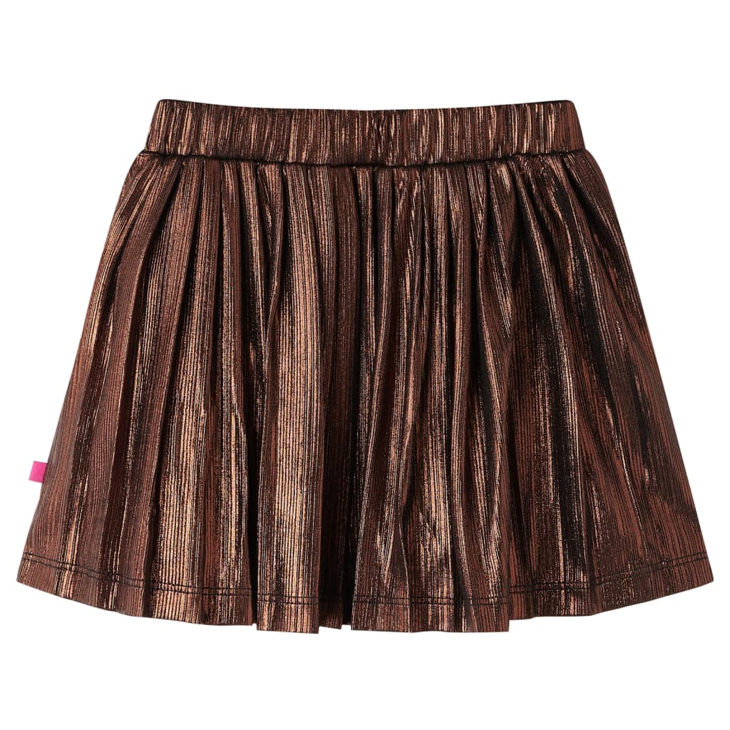 Kinderrock mit Glitzer Cognac 140