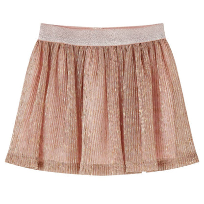 Kinderrock mit Glitzer Zartrosa 116