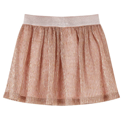 Kinderrock mit Glitzer Zartrosa 116